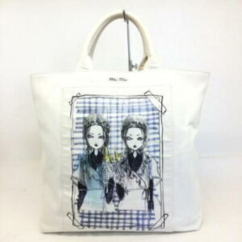 Miu Miu Crossbody Shoulder Bag Eriwakiyama Collaboration White